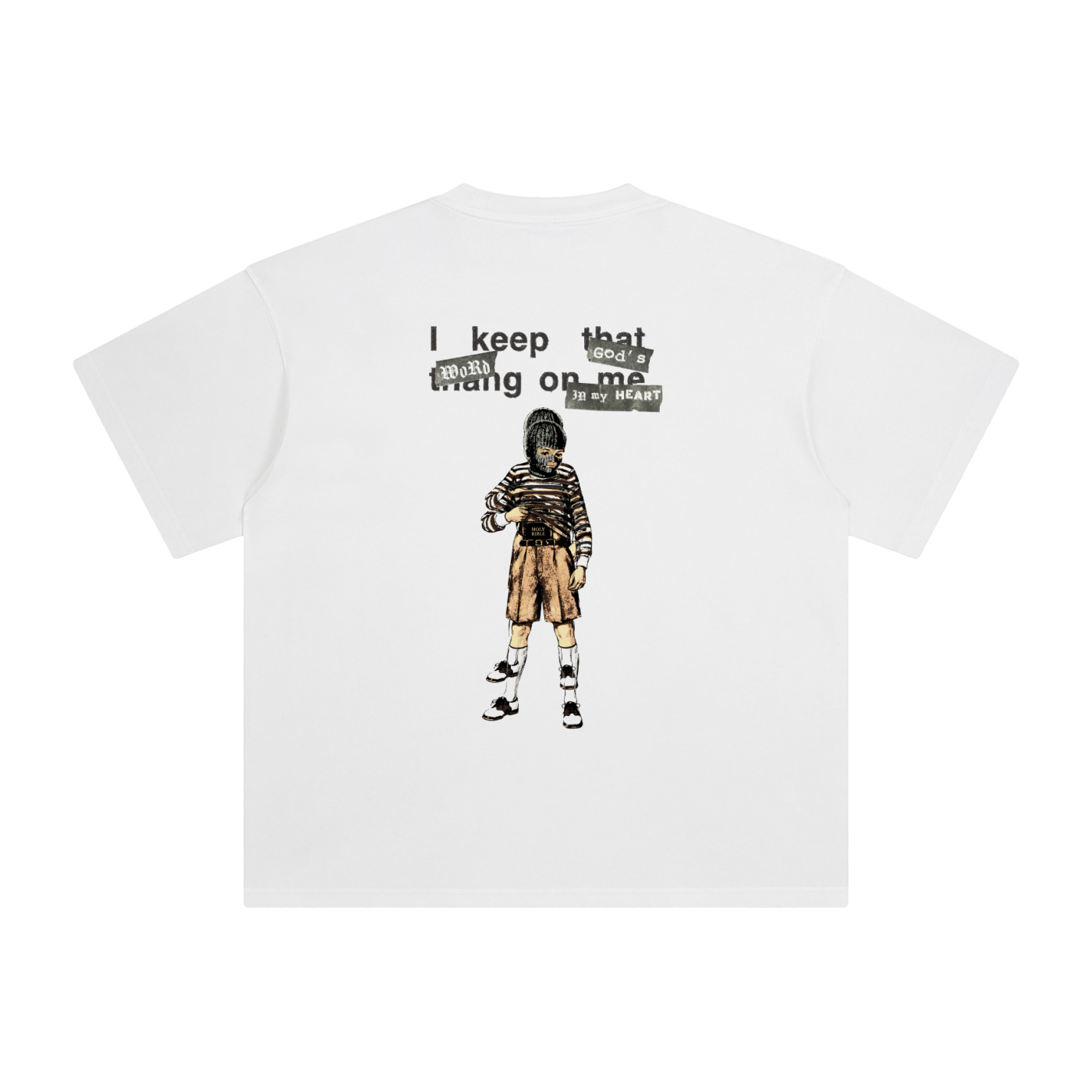 Retro Wash Loose Fit | Concealed Carry | Retro Wash White