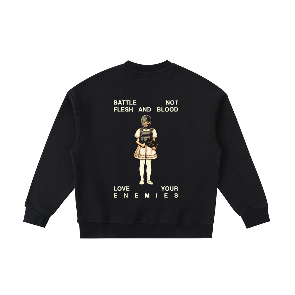 Rules of Engagement kids sweatshirt, black, photo 4