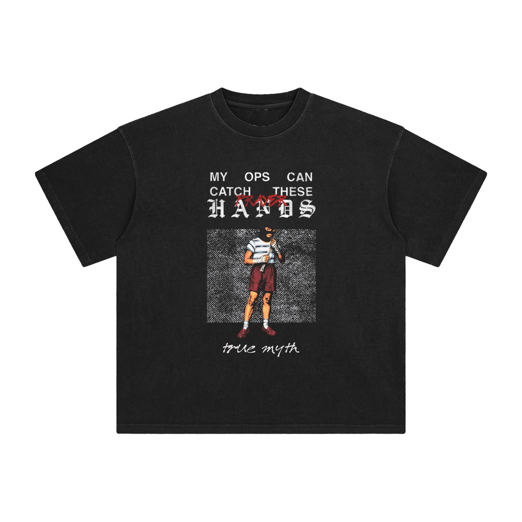 Retro Wash Loose Fit | Catch These Hands| Retro Wash Black