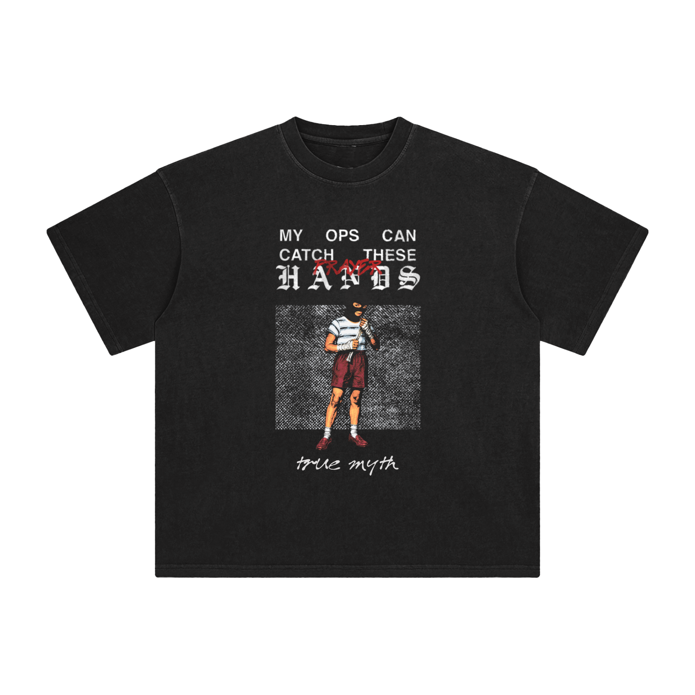 Retro Wash Loose Fit | Catch These Hands| Retro Wash Black