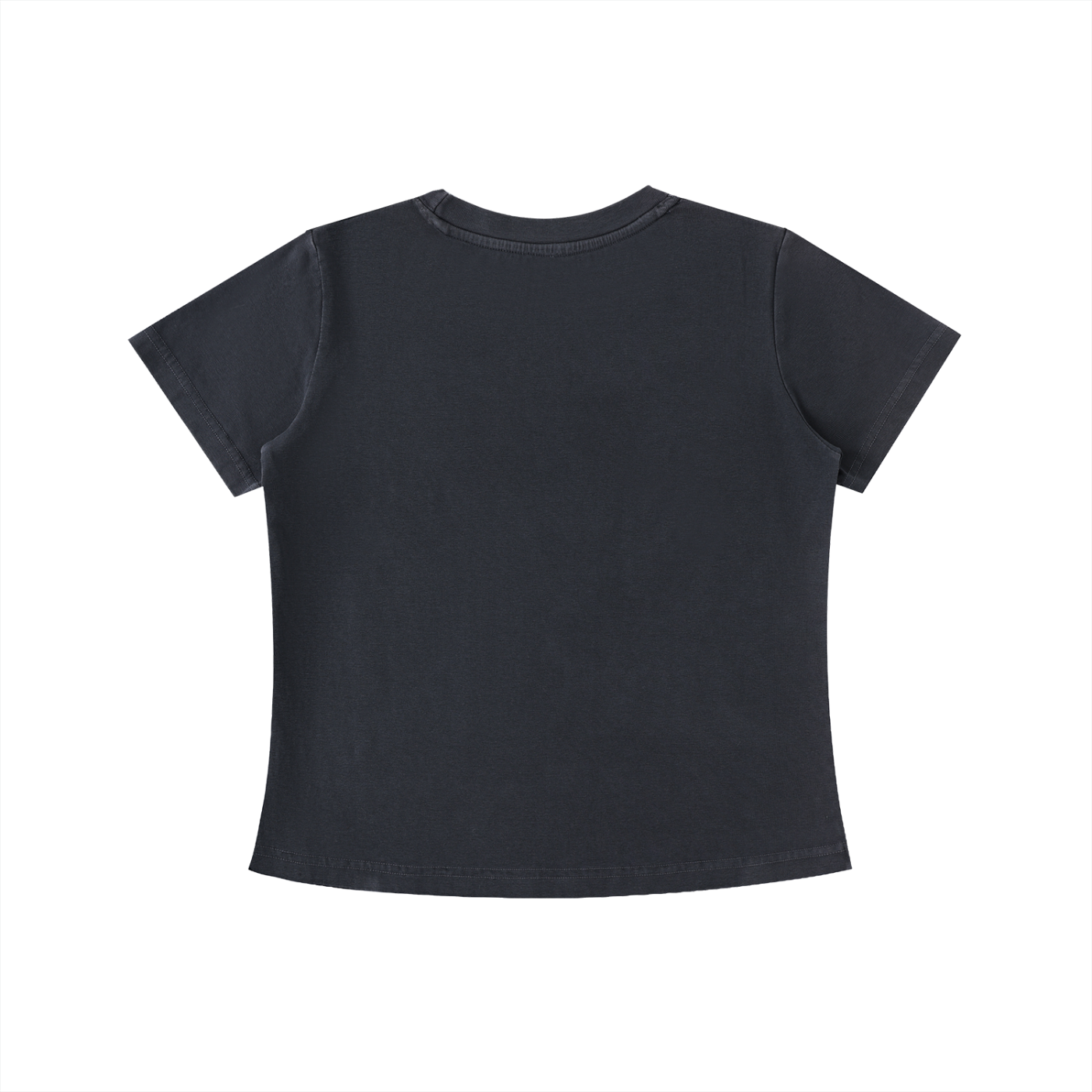 Vintage Wash Ultra Slim Fit T-shirt | True Freedom Horse | Faded Black