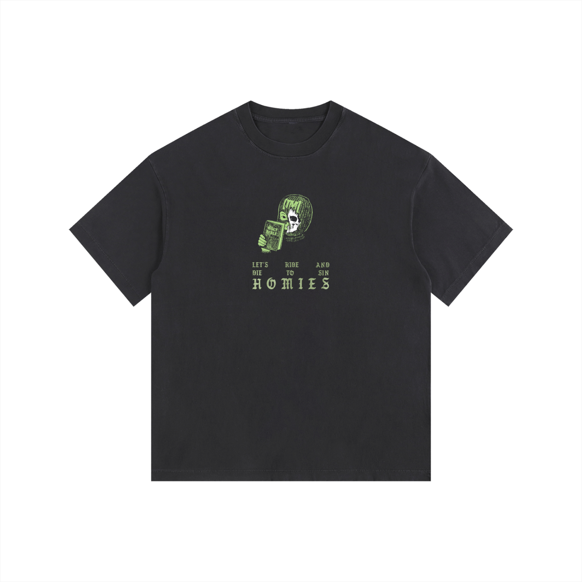 Vintage Washed Oversized Cotton T-Shirt