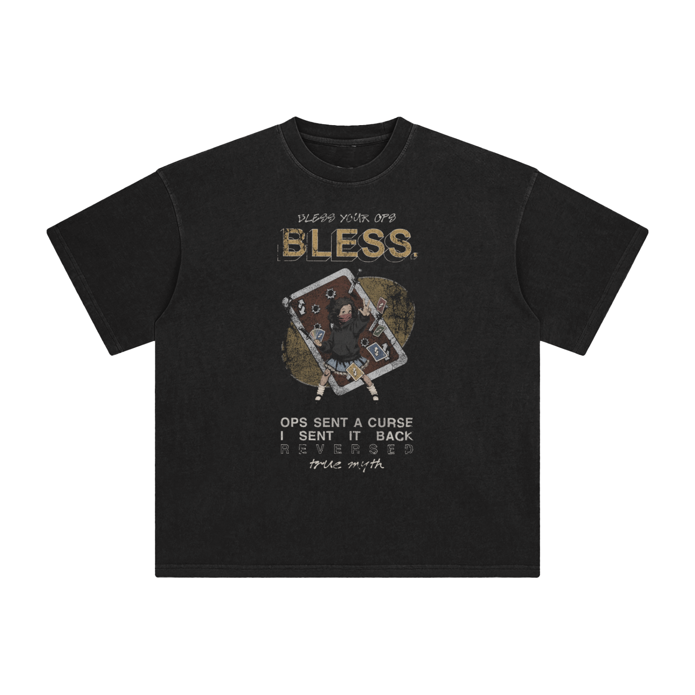 Enzyme Washed T-Shirt