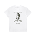 Women's Ultra Slim Bodycon T-Shirt | Give Them Grace | White