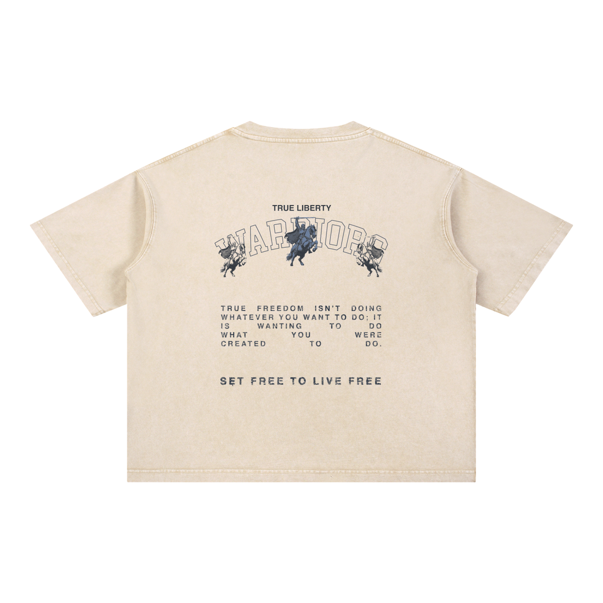 Boxy Cropped 3.0 | True Liberty | Various Colors