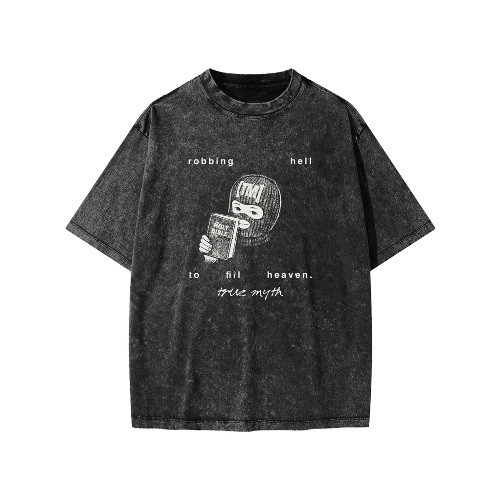 Robbing Hell To Fill Heaven kids tee, black, photo 3