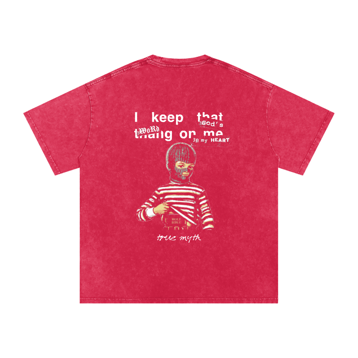 Faded Wash Loose Fit Tee | RGB Concealed Carry | Various Colors
