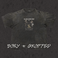 Boxy Cropped 3.0 | Fools Gold | Stone Wash Black