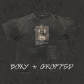 Boxy Cropped 3.0 | Rules of Engagement | Stone Wash Black