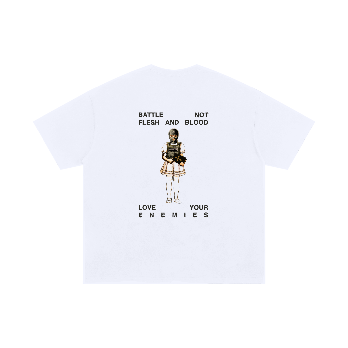 2XL & UP | Rules of Engagement | White