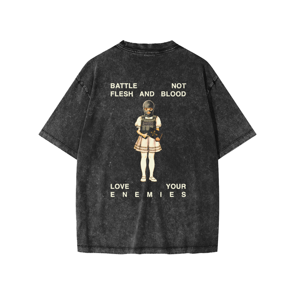 Rules of Engagement kids tee, black, photo 4