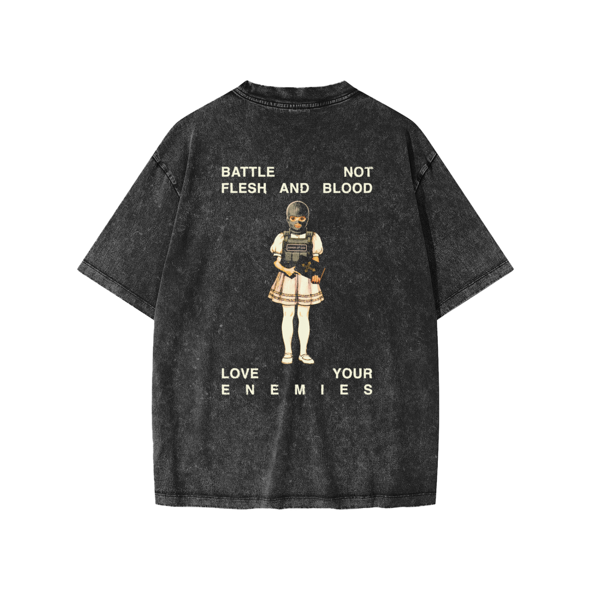 Rules of Engagement kids tee, black, photo 4