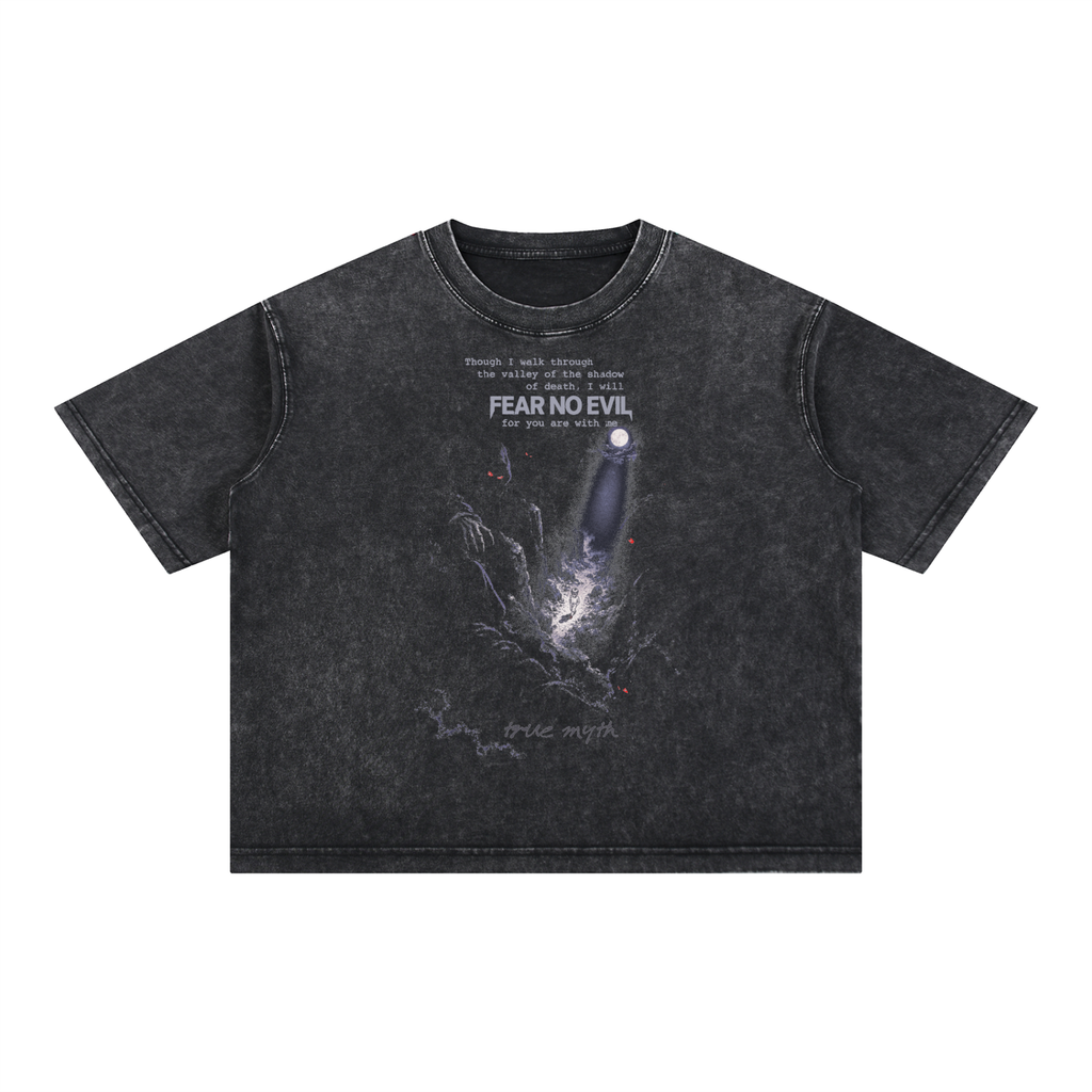 Boxy 3.0 | Through The Valley-Fear No Evil | Retro Wash Black