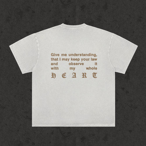2XL & UP | I Got The Word On My Mind | White