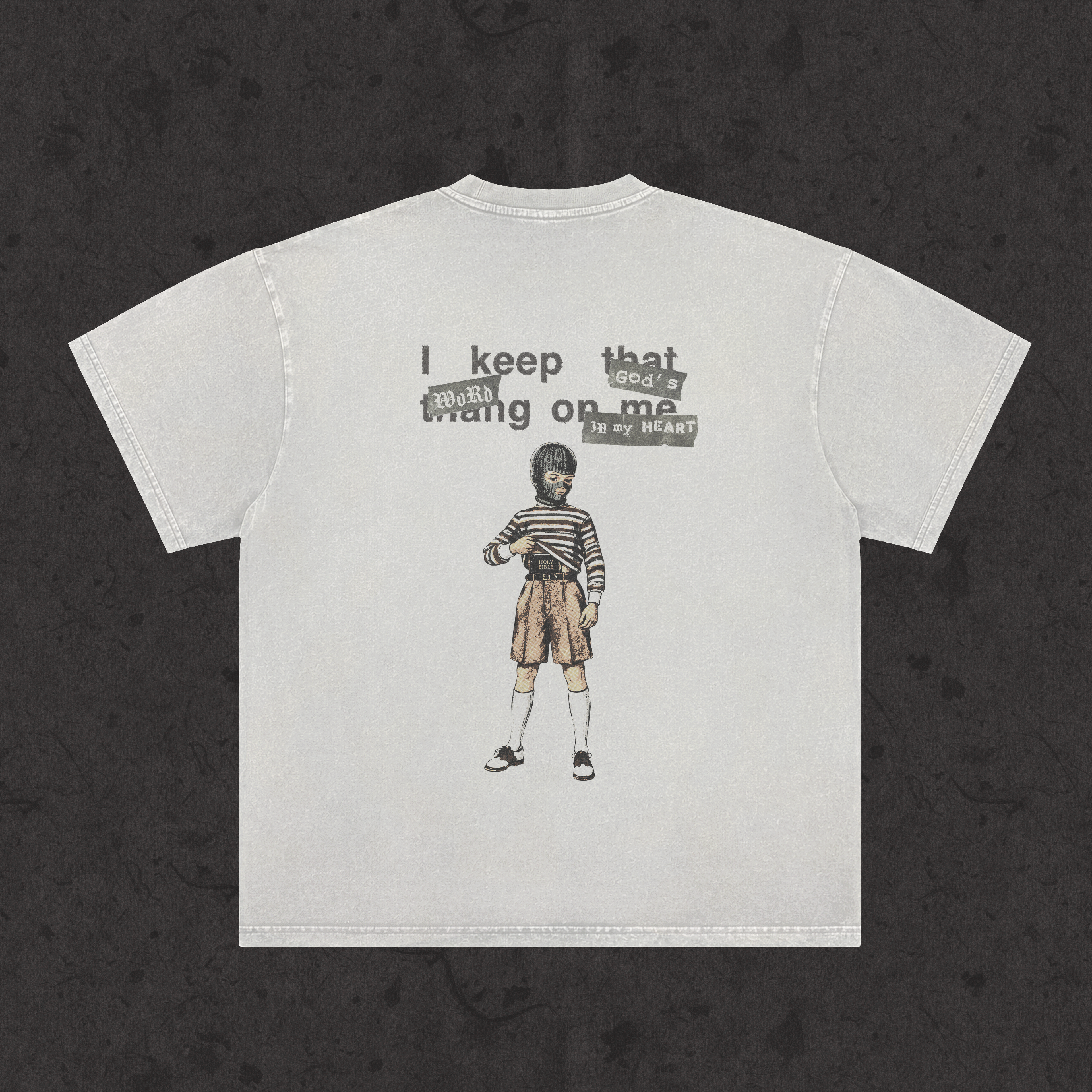 Retro Wash Loose Fit | Concealed Carry | Retro Wash White