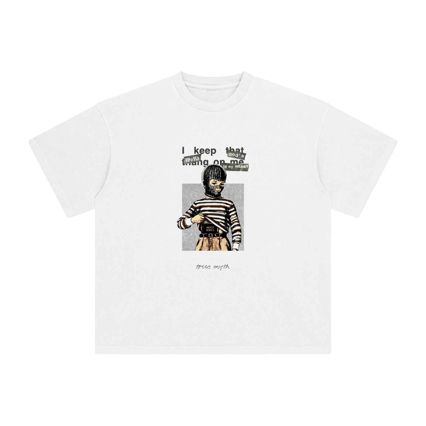Retro Wash Loose Fit | Concealed Carry | Retro Wash White