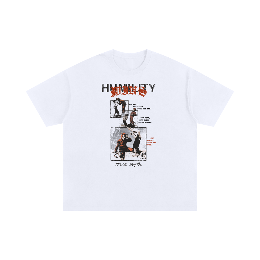2XL & UP | Humility Wins | White