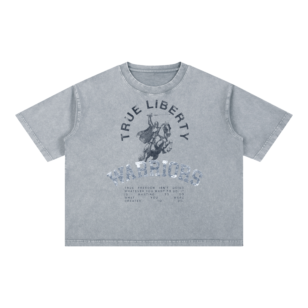 Boxy Cropped 3.0 | True Liberty | Various Colors