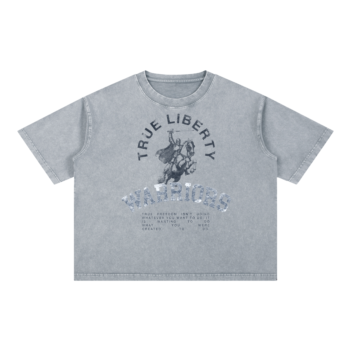 Boxy Cropped 3.0 | True Liberty | Various Colors