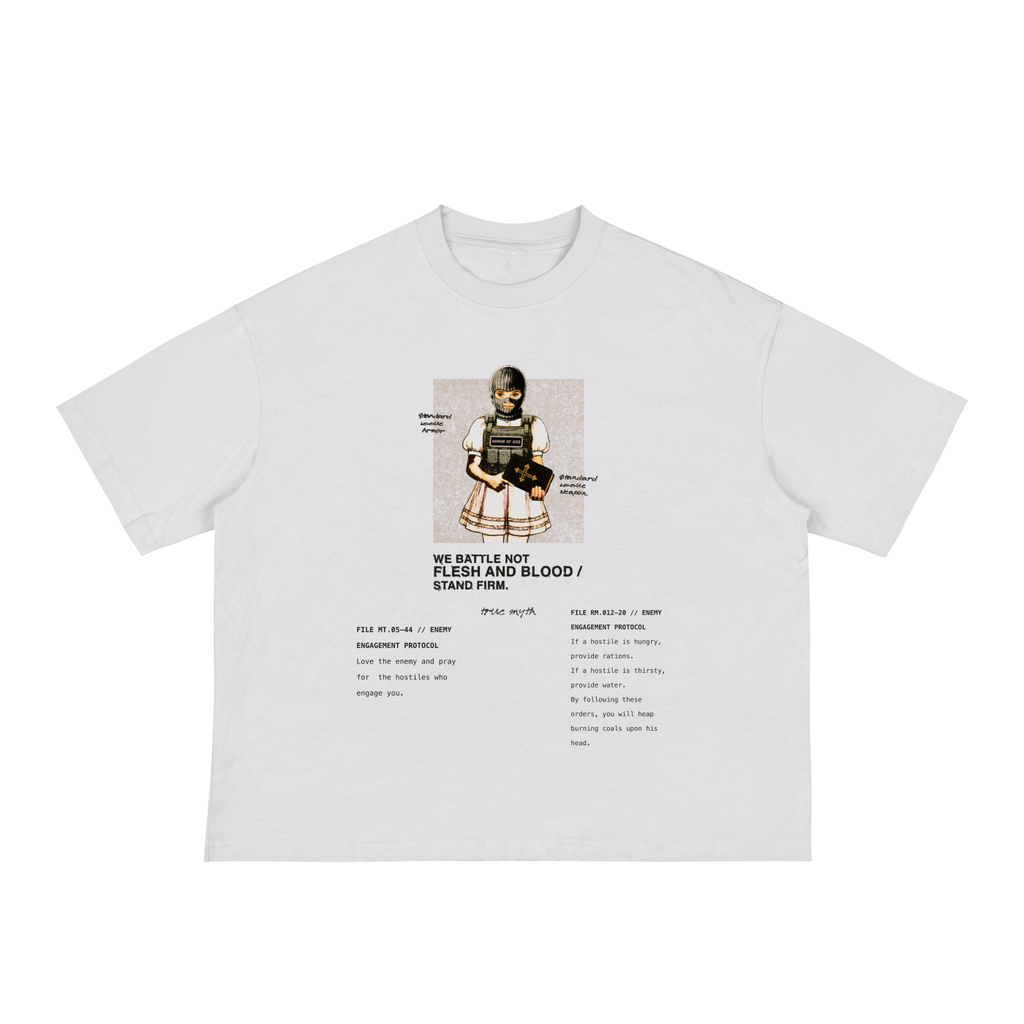 Boxy Cropped 1.0 | Rules of Engagement | Retro Wash Black