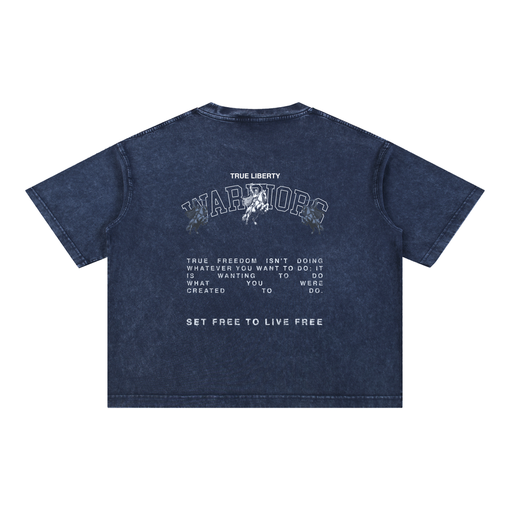 Boxy Cropped 3.0 | True Liberty | Various Colors