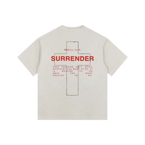 2XL & UP | Freedom Is Surrender Cowboy| Vintage Sand