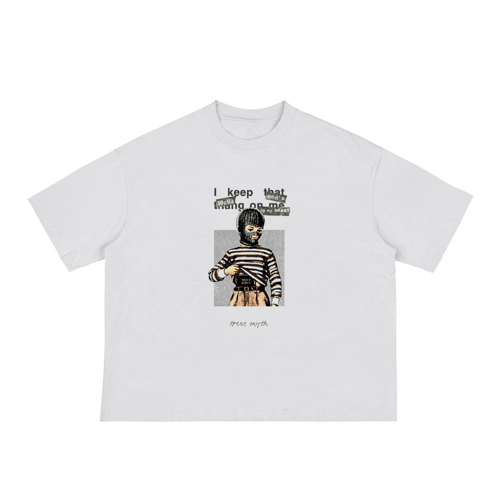 Boxy Cropped 1.0 | Concealed Carry | White