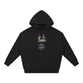 My Treasure Is In Heaven oversized hoodie, black, photo 3