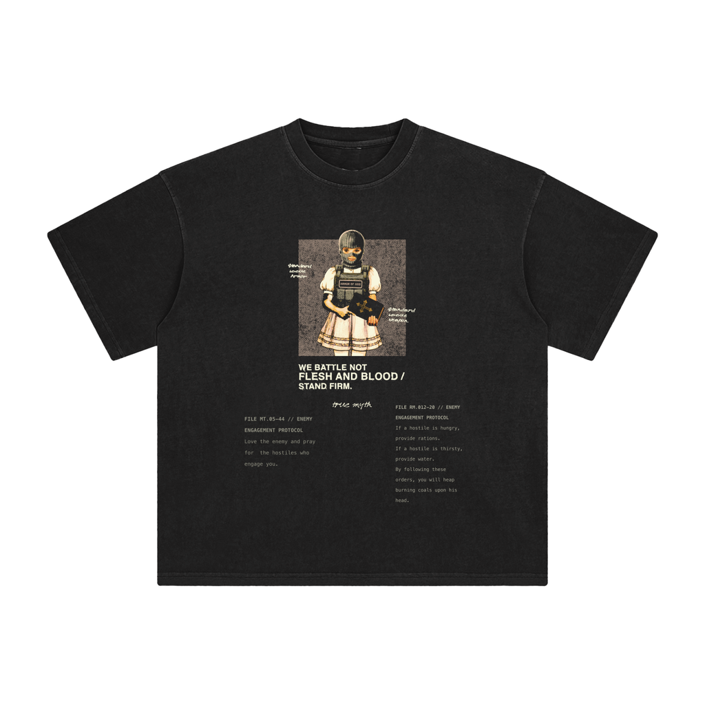 Retro Wash Loose Fit | Rules of Engagement | Retro Wash Black