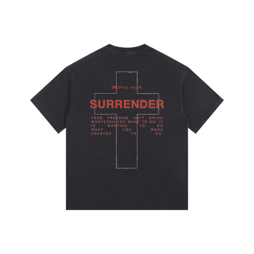 2XL & UP | Freedom Is Surrender Cowboy| Retro Wash