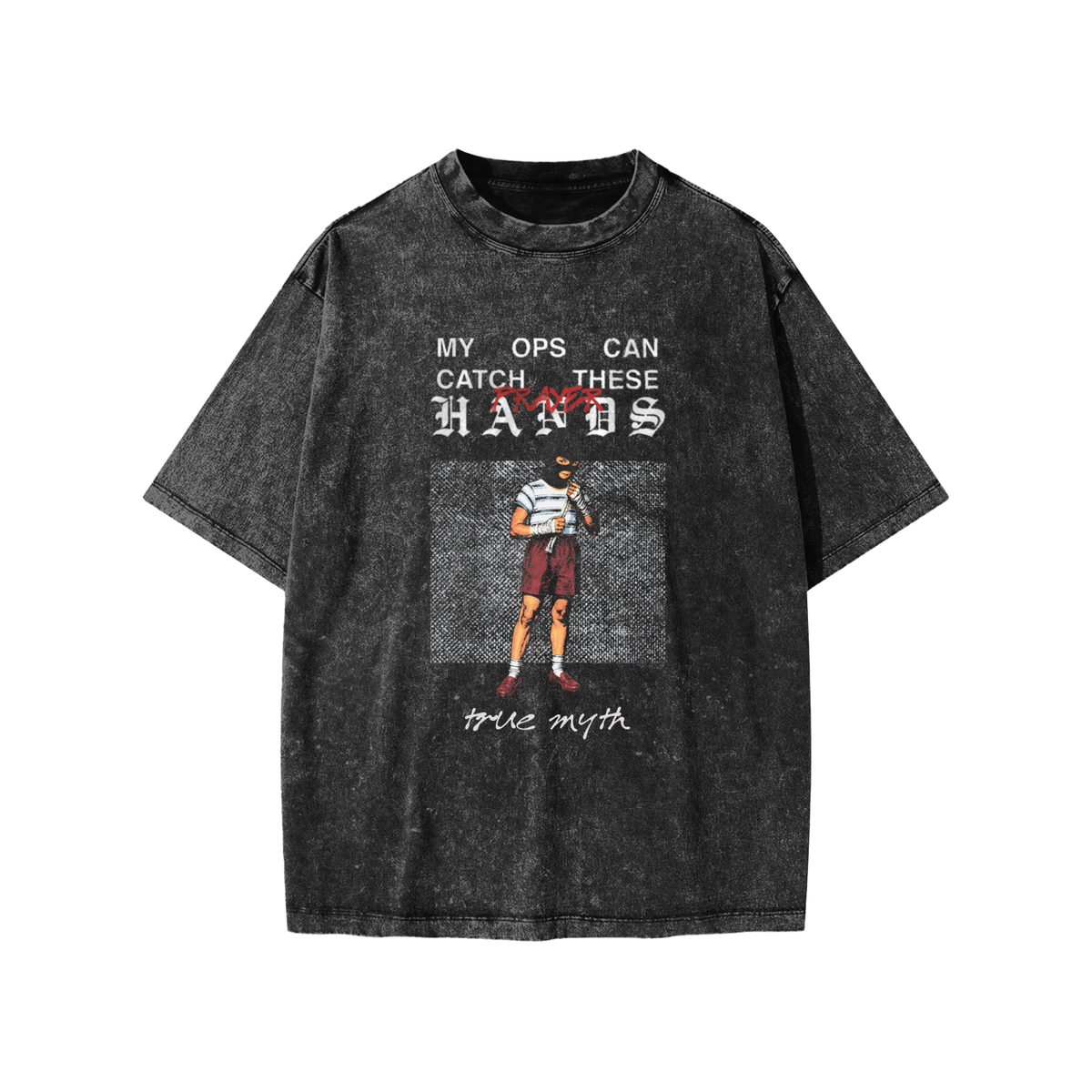 Catch These Hands kids tee, black, photo 3
