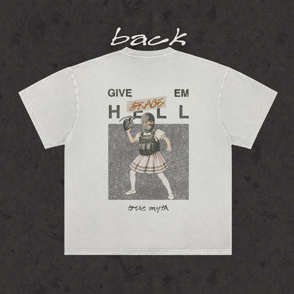 Coming Soon Unisex Tees | Give Them Grace | White