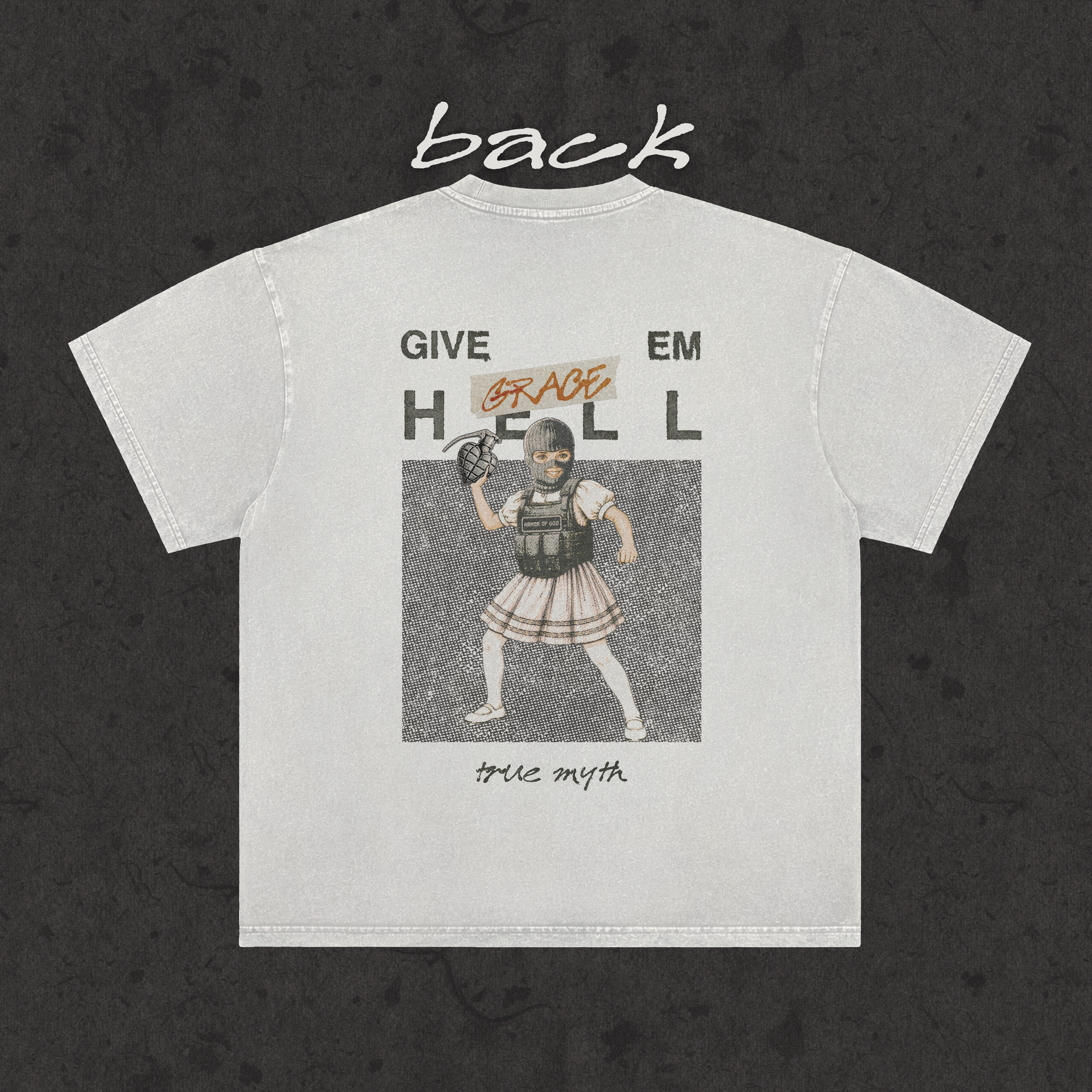 Coming Soon Unisex Tees | Give Them Grace | White