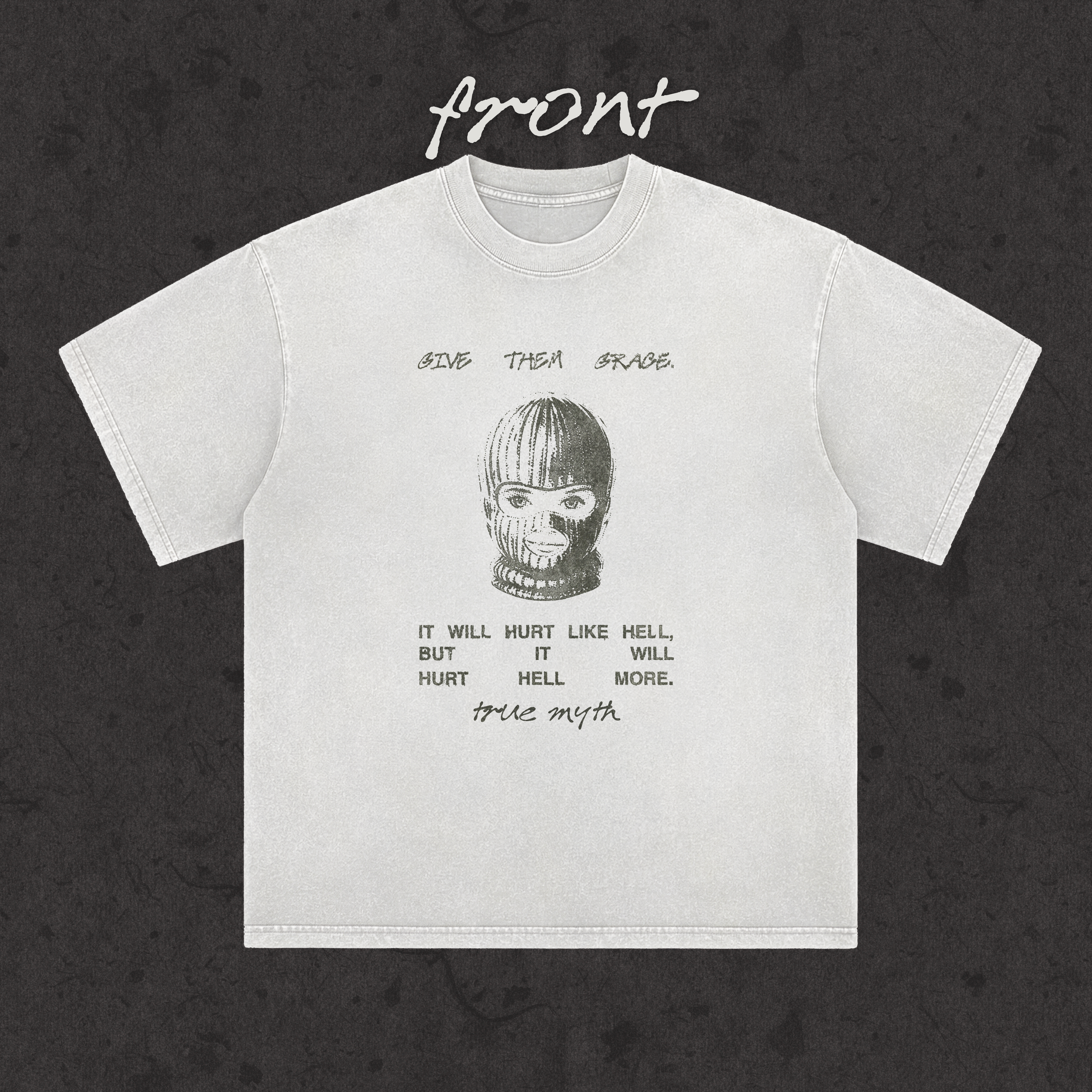 Coming Soon Unisex Tees | Give Them Grace | White