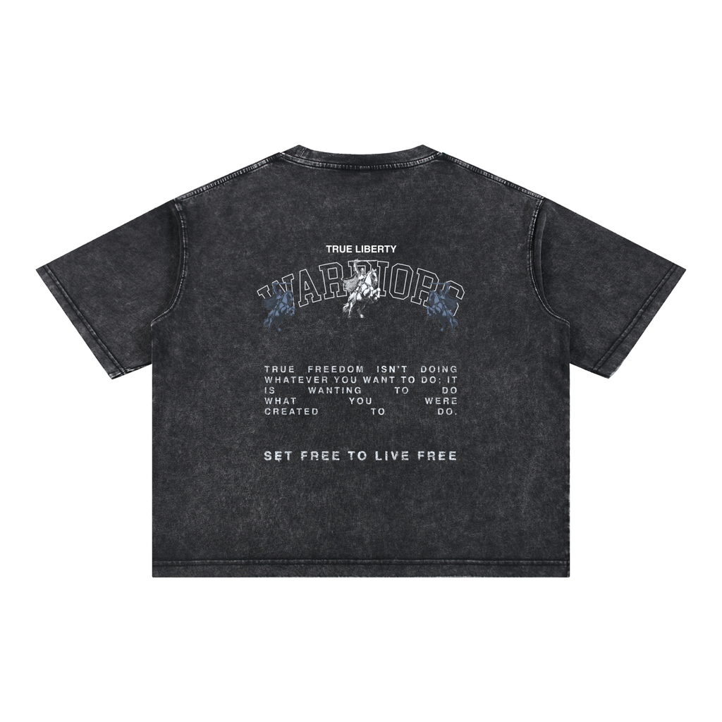 Boxy Cropped 3.0 | True Liberty | Various Colors