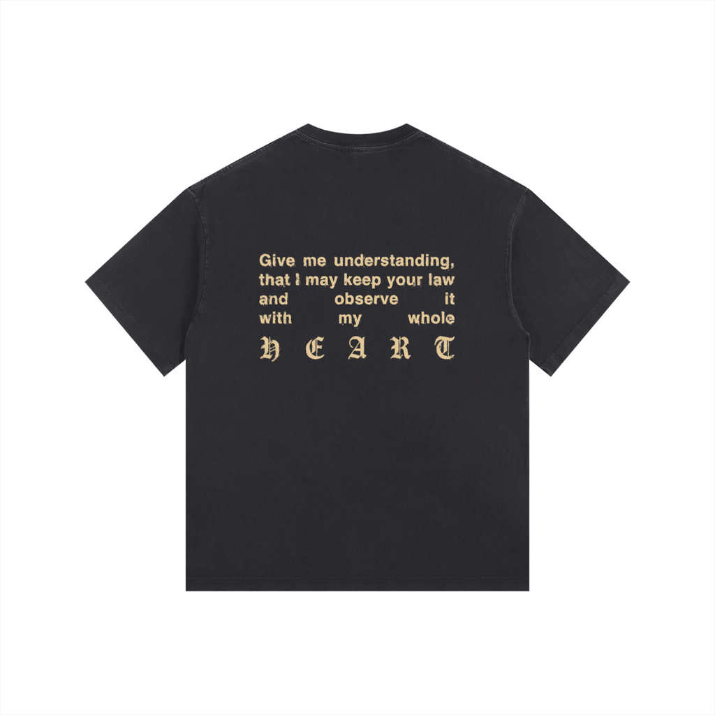 Vintage Washed Oversized Cotton T-Shirt