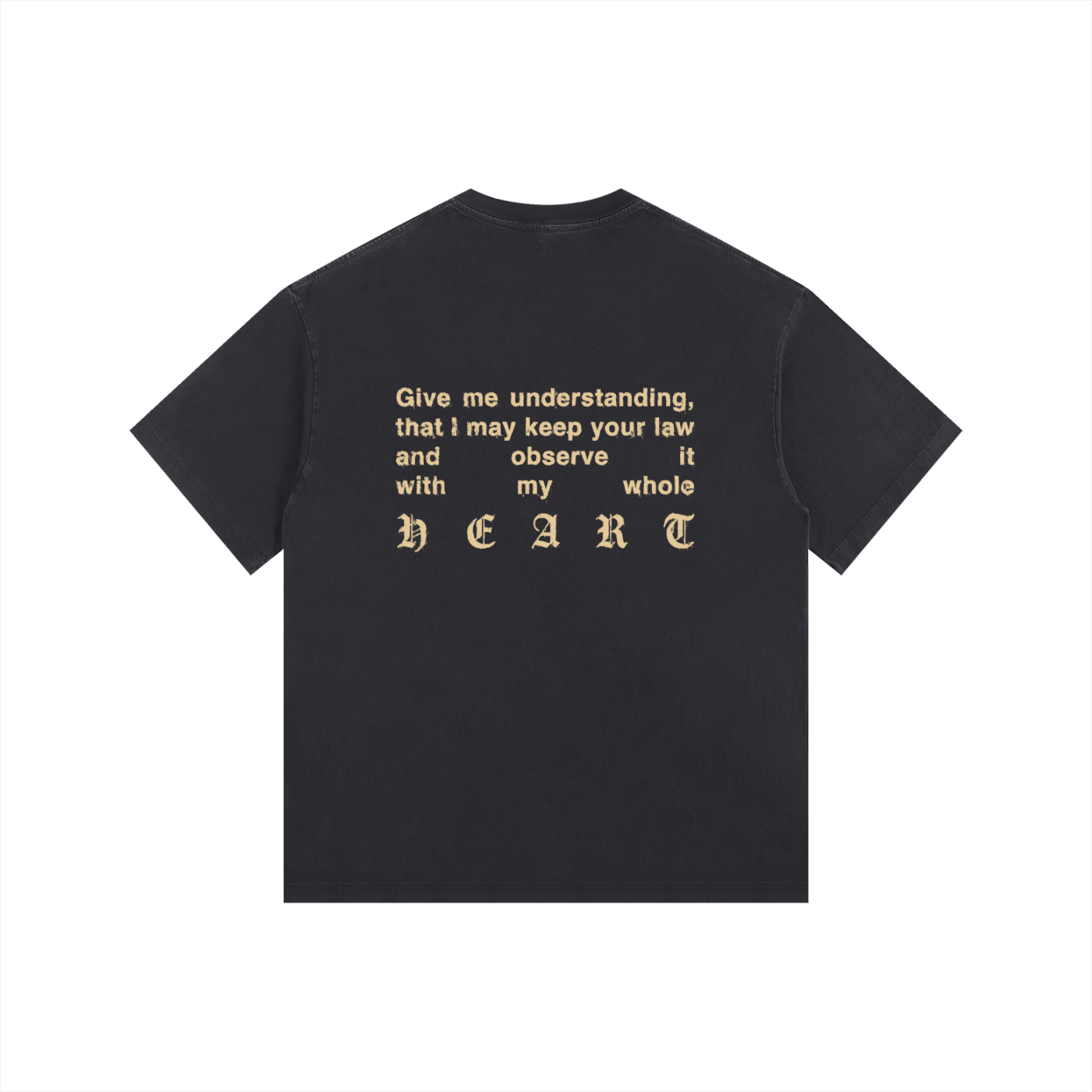 Vintage Washed Oversized Cotton T-Shirt