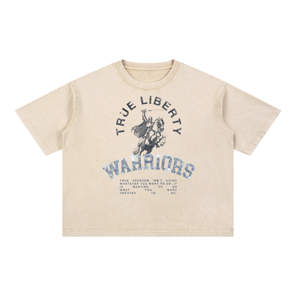 Boxy Cropped 3.0 | True Liberty | Various Colors