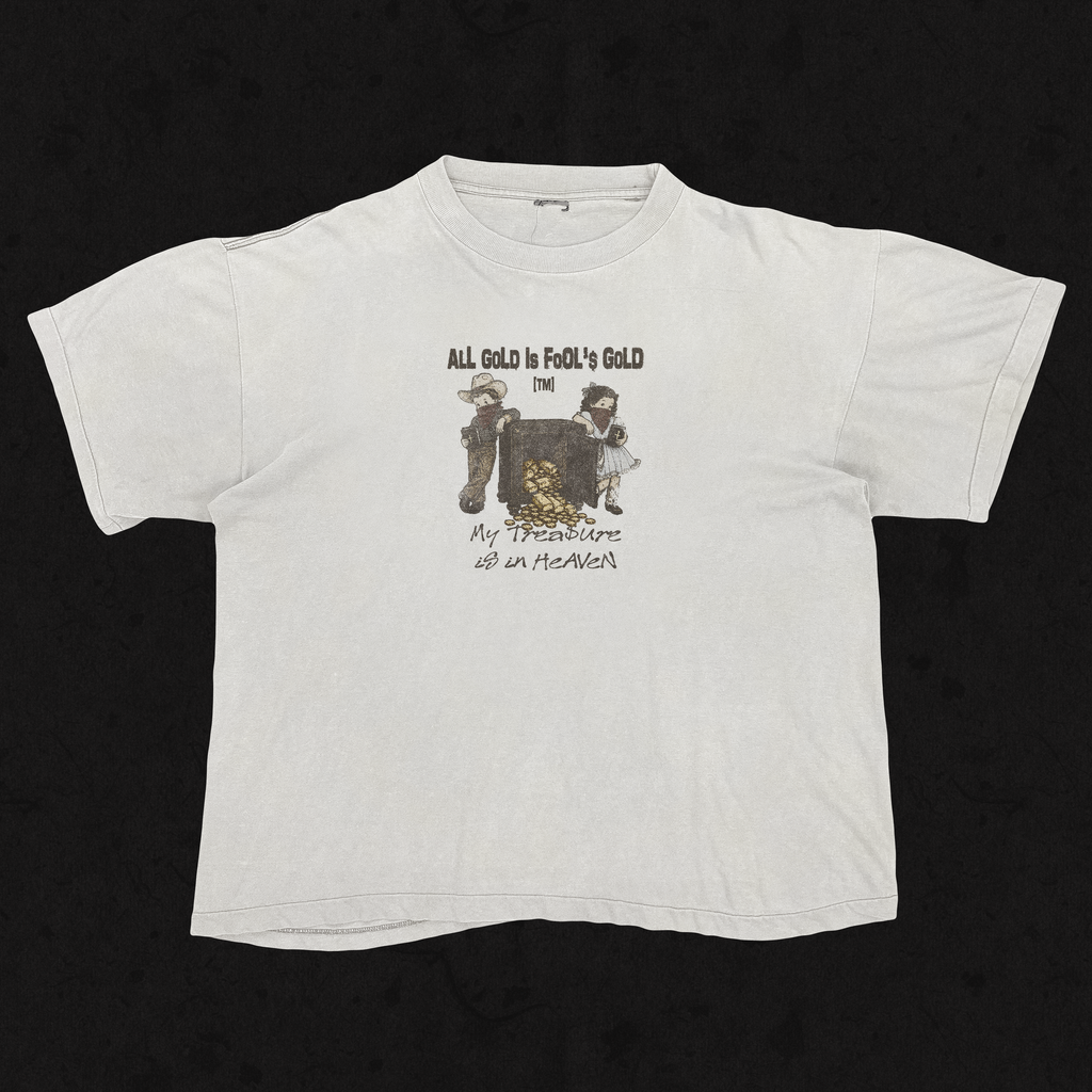 COMING SOON | Retro Wash | All Gold Is Fool's Gold | White