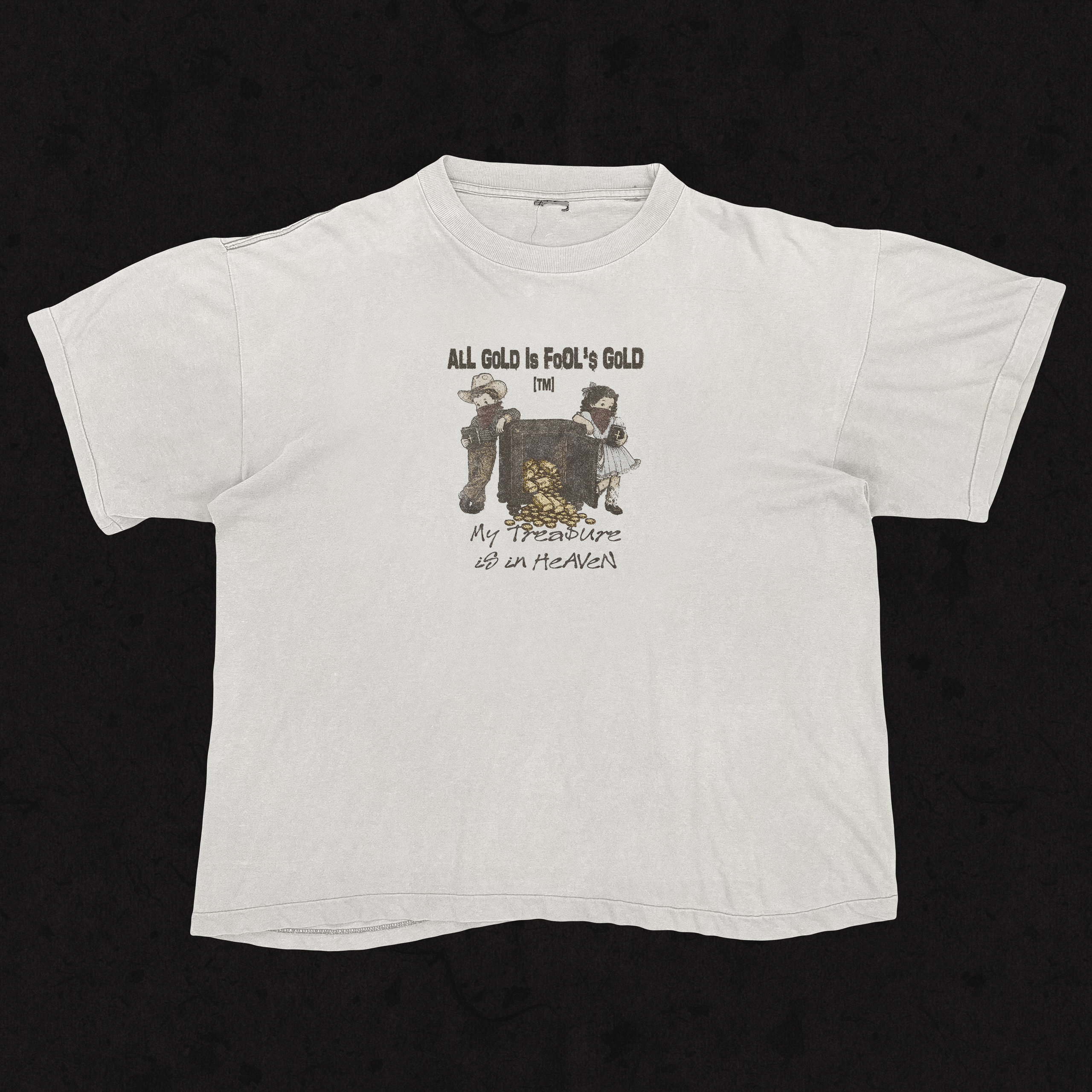 COMING SOON | Retro Wash | All Gold Is Fool's Gold | White