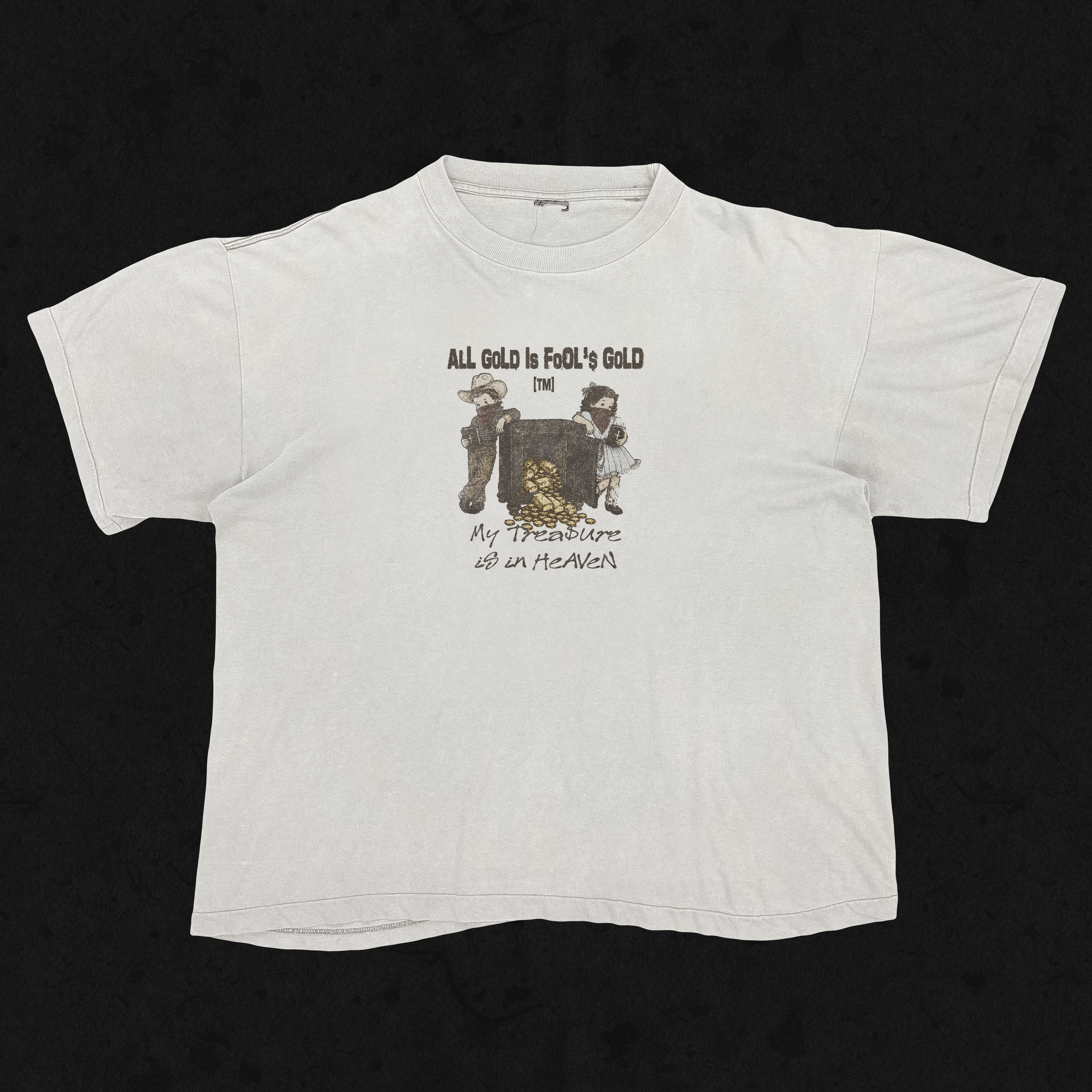 COMING SOON | Retro Wash | All Gold Is Fool's Gold | White