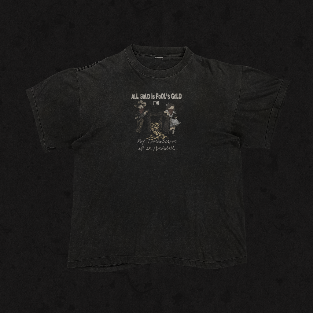 Retro Wash Loose Fit | All Gold is Fool's Gold | Retro Wash Black