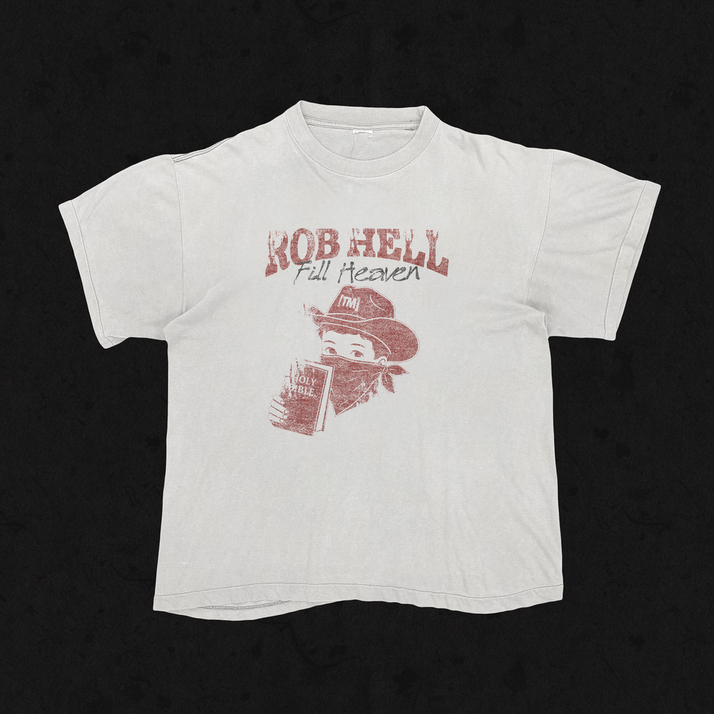 Retro Wash Loose Fit | The Gates of Hell Will Not Prevail | Retro Wash White