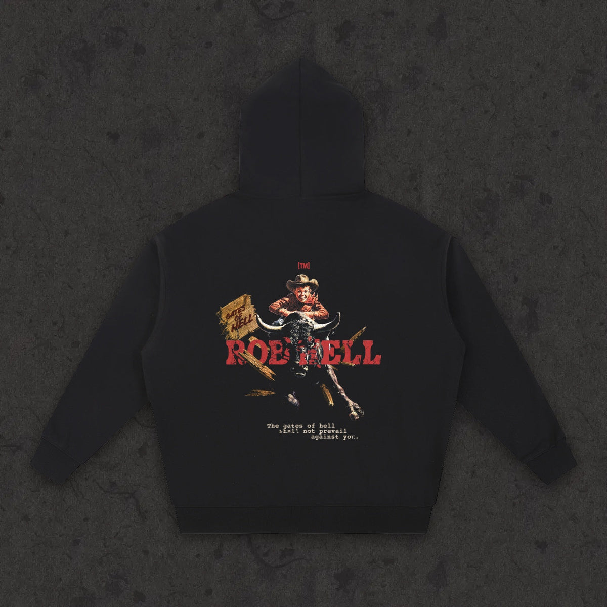 Essential Heavyweight Hoodie The Gates of Hell Will Not Prevail back