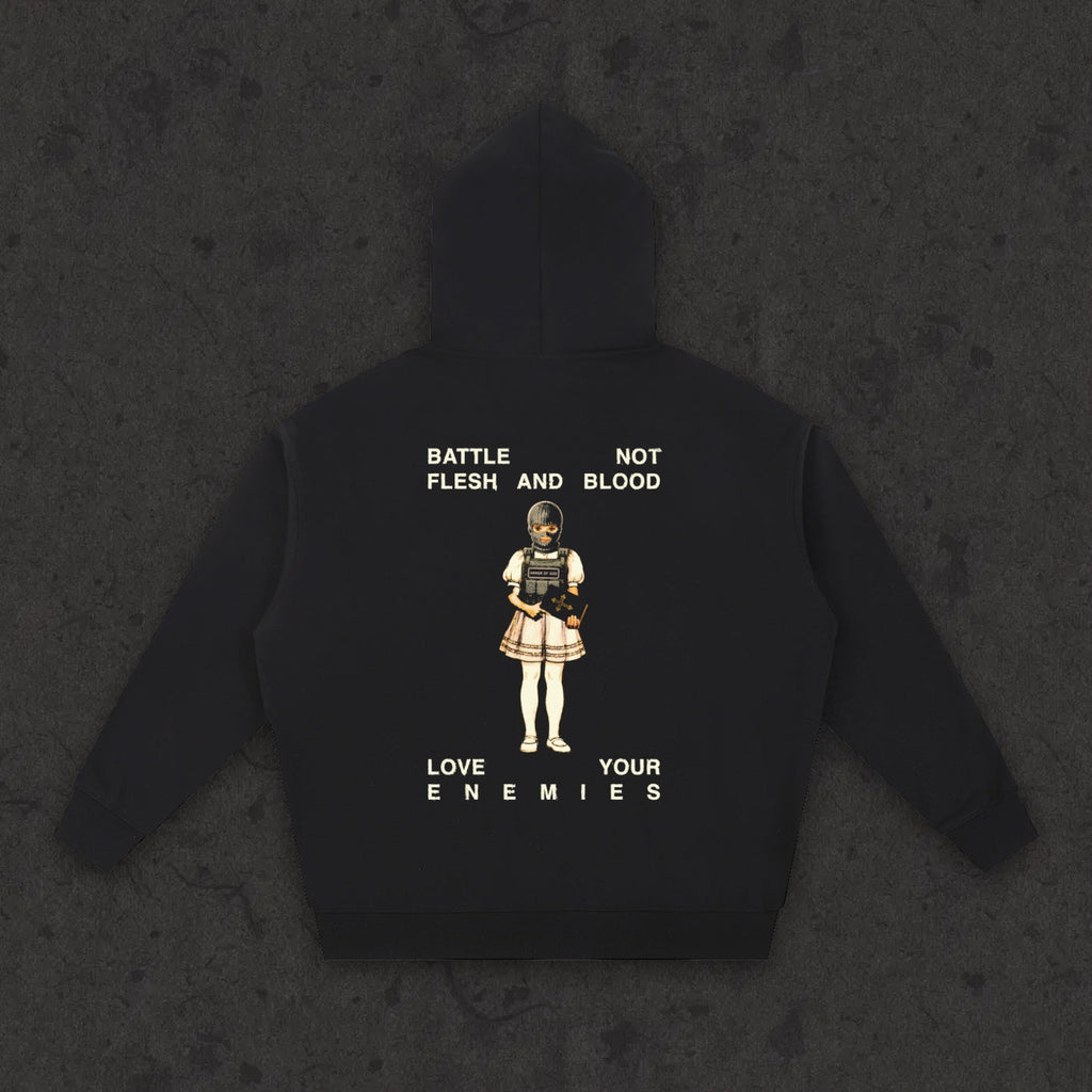 Essential Heavyweight Hoodie Rules of Engagement back