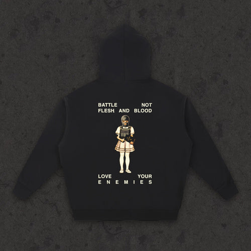 Essential Heavyweight Hoodie Rules of Engagement back