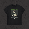 Ultra Slim Fit Body Con T-Shirt | Fight Your Demons-Kill Your Flesh front